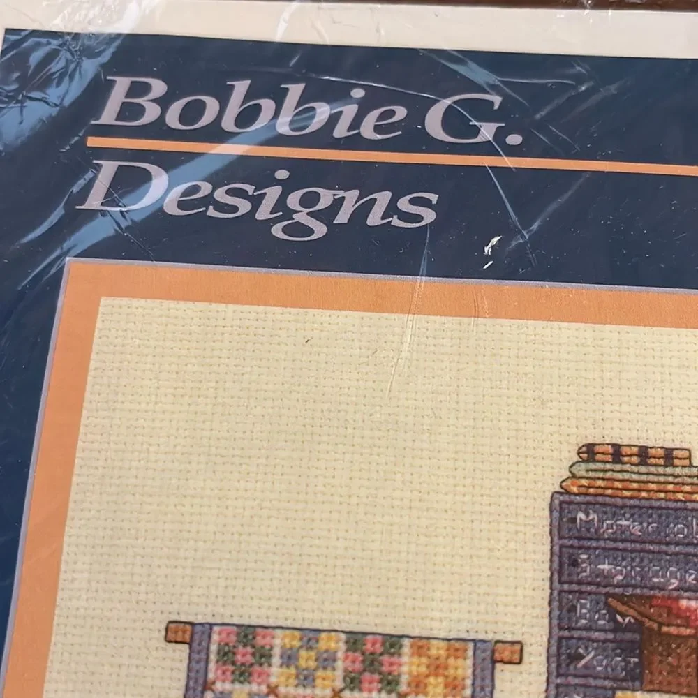 Bobbie G. Designs Counted Cross Stitch Kit Womens Work is Never Done NEW…